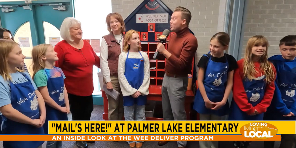 Mails here at Palmer Lake Elementary