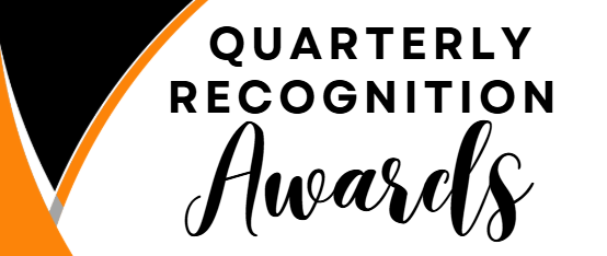 Quarterly Recognition Awards Header