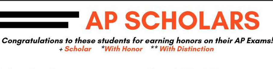 AP scholars header
