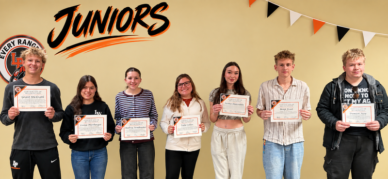 Junior awards winners