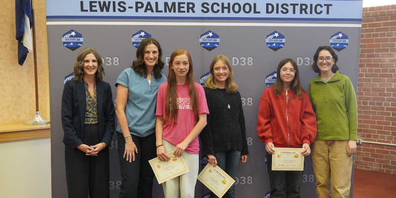 winning art students and their art teachers