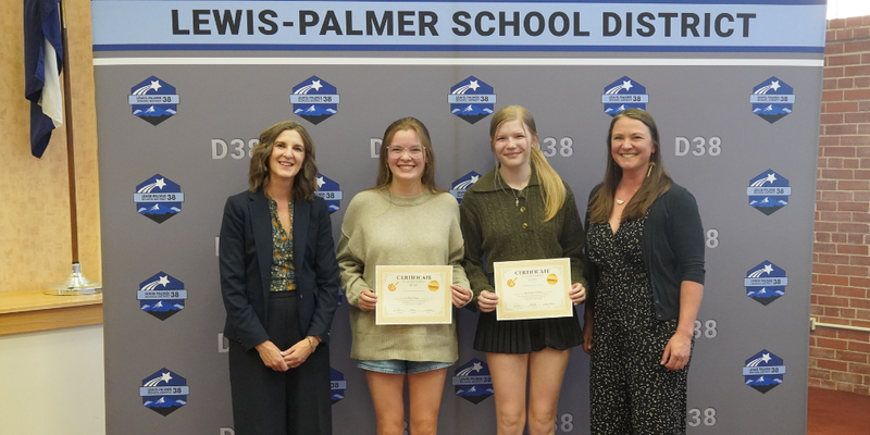 winning art students and their art teachers