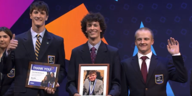 Students being honored for the Elijah Initiative