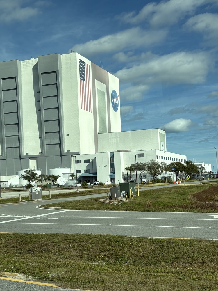 NASA rocket assembly building