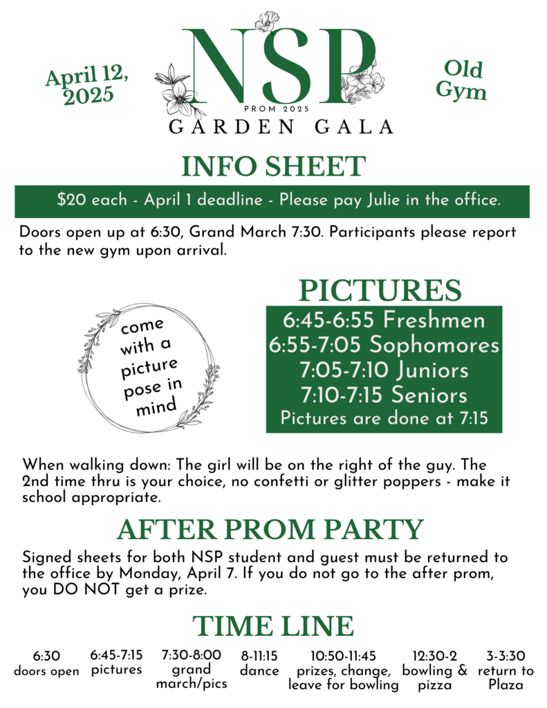Prom info
