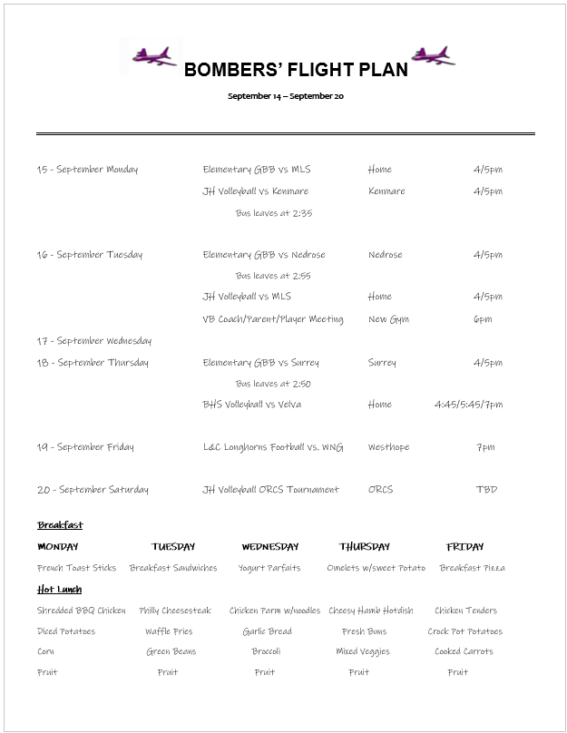 Flight Plan