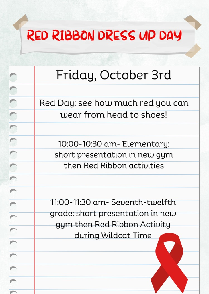 red ribbon