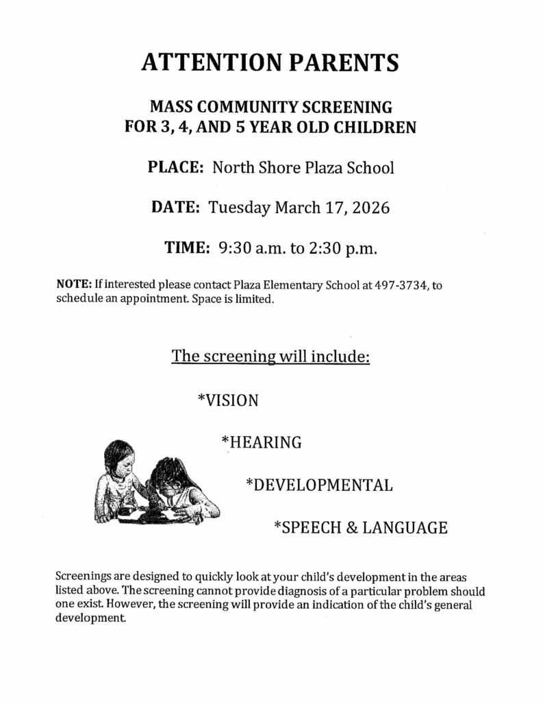 NSP Preschool Screening