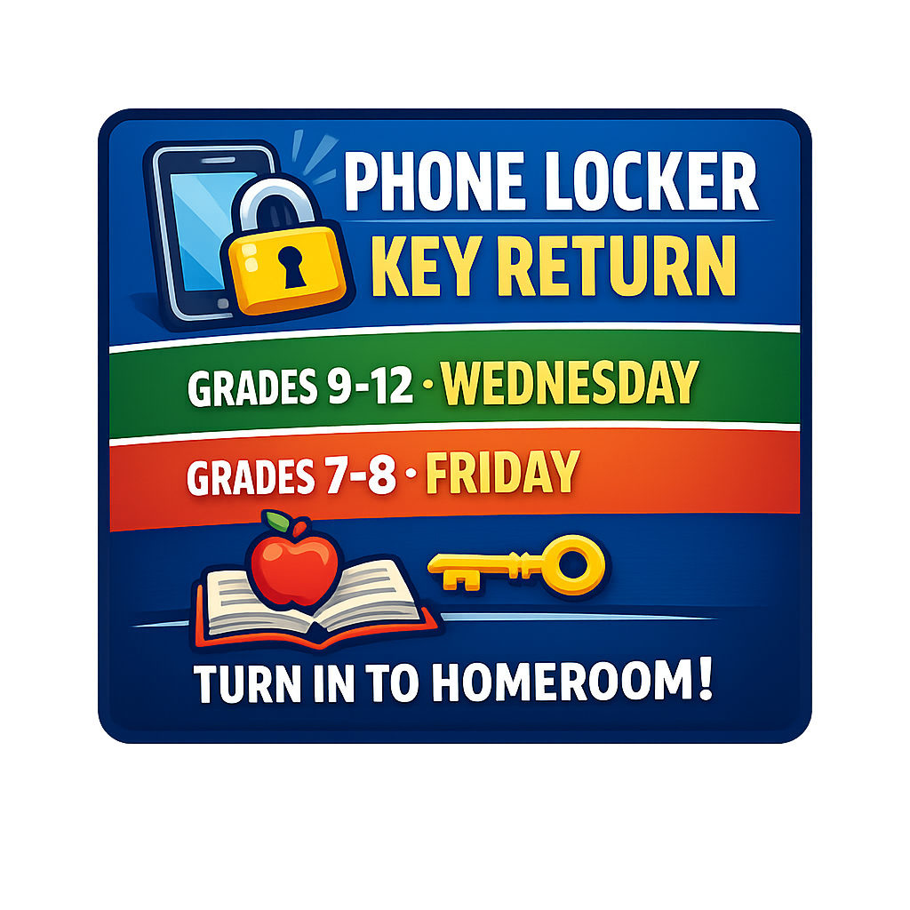 Phone Locker Key