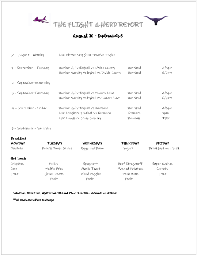 The Flight & Herd Report