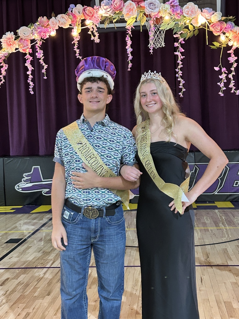 Homecoming king and queen
