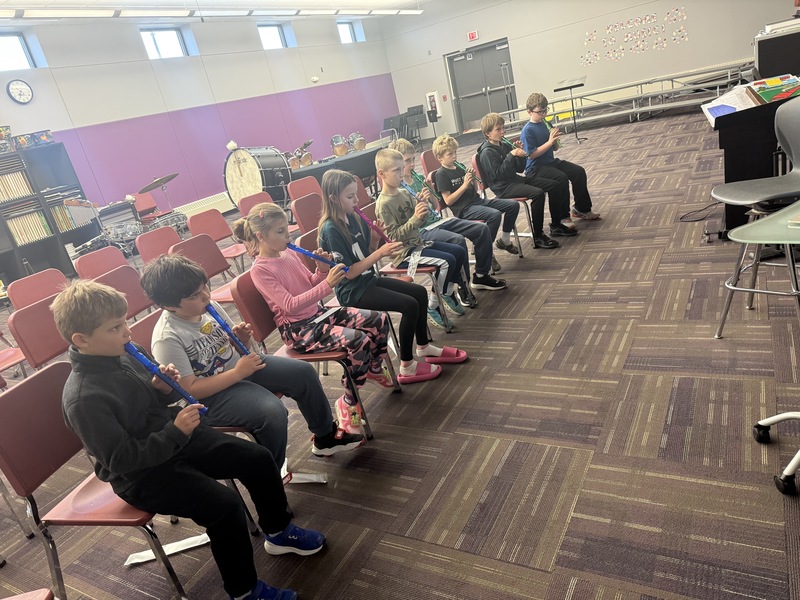 Playing recorders