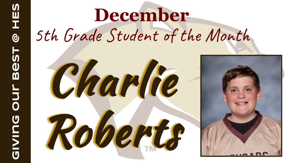 December SOTM Charlie Roberts