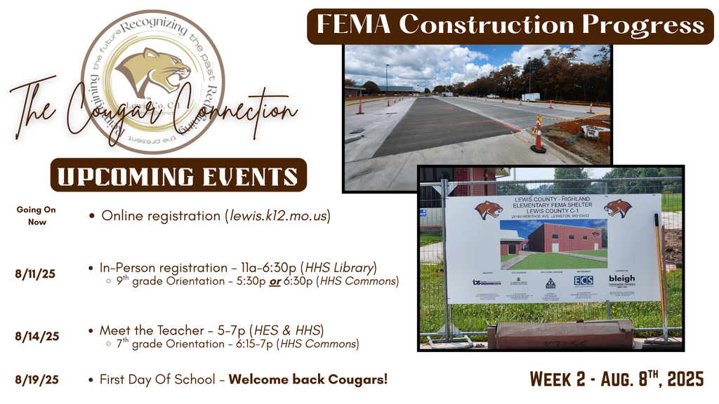 Cougar Connection - Wk 2 (8/8/25)