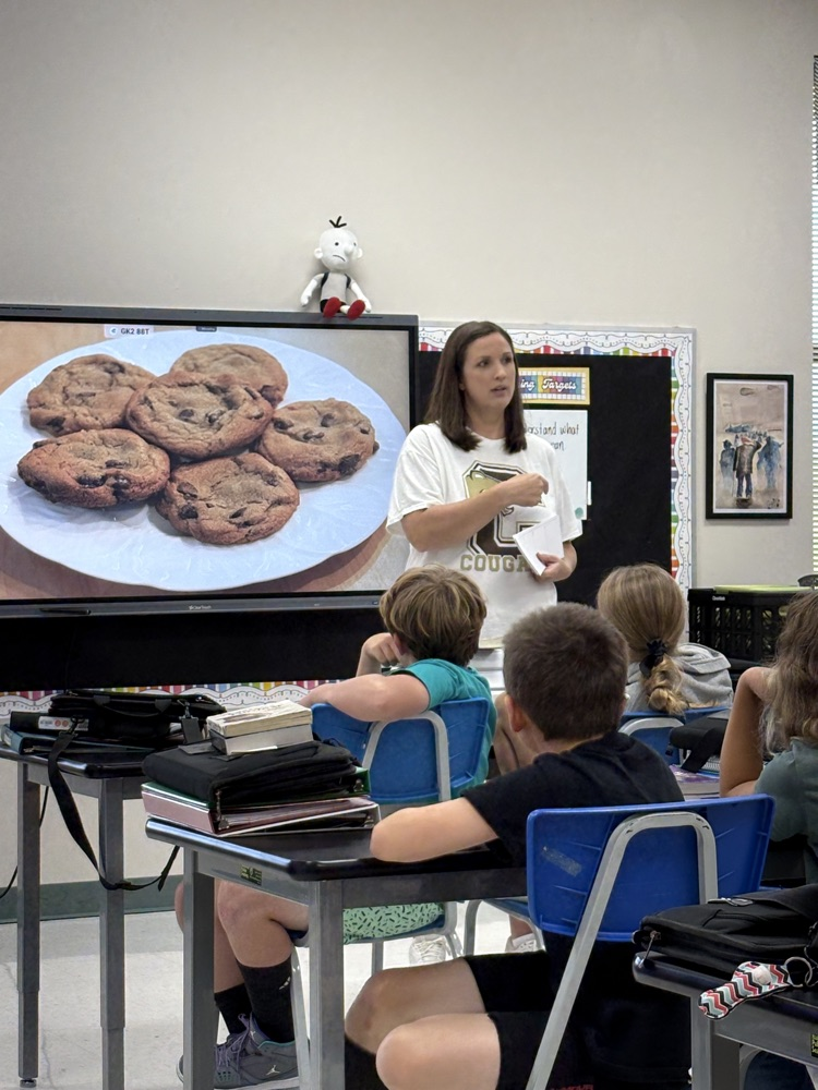 Mrs. G’s chocolate chip cookie lesson 