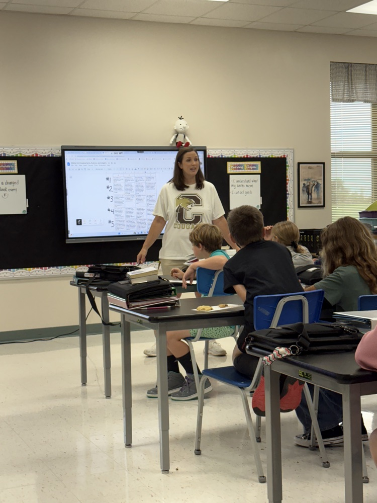Mrs. G’s chocolate chip cookie lesson 