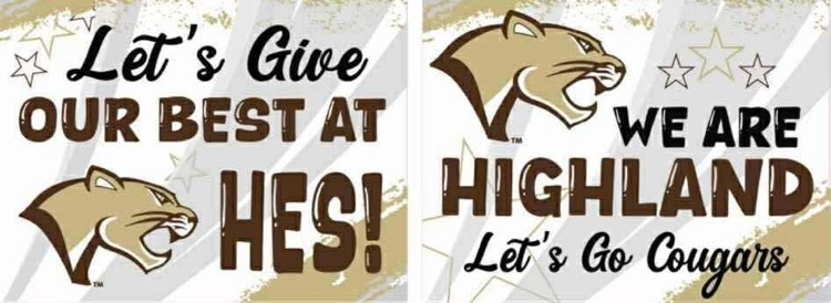 PTO is selling double sided signs for $20