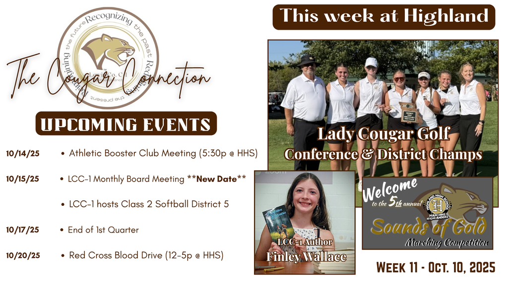 Cougar Connection - Wk 11 (10/10/25)