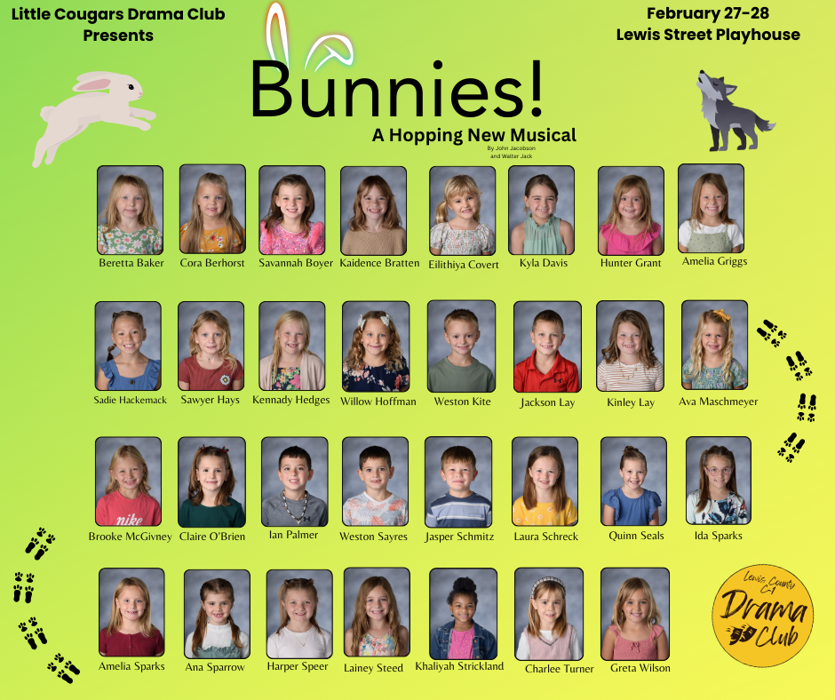 The cast of HES Bunnies
