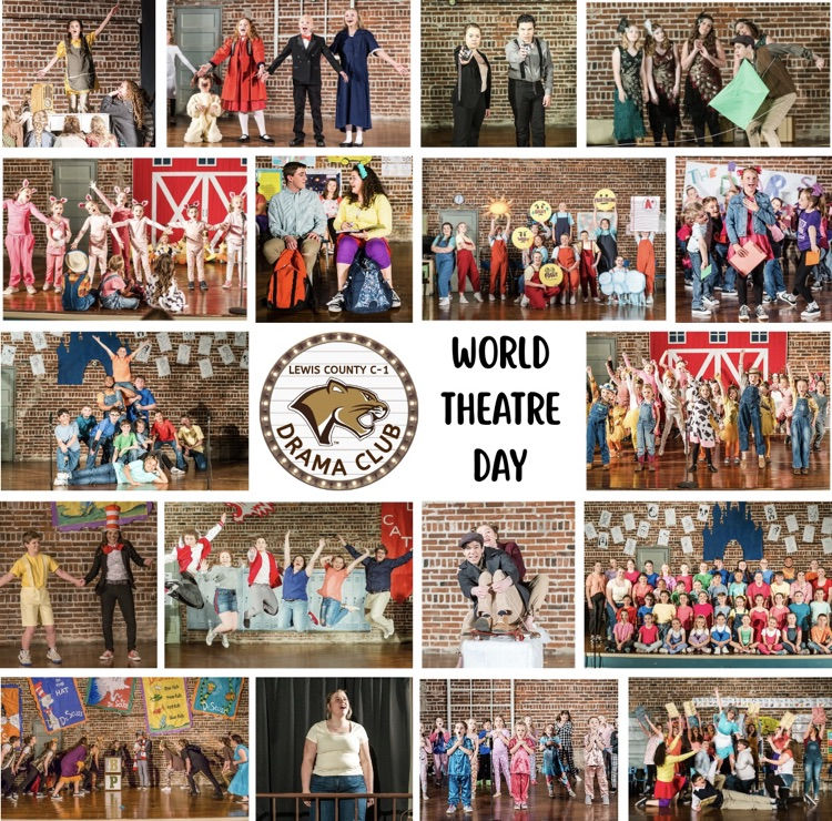 World Theatre Day collage