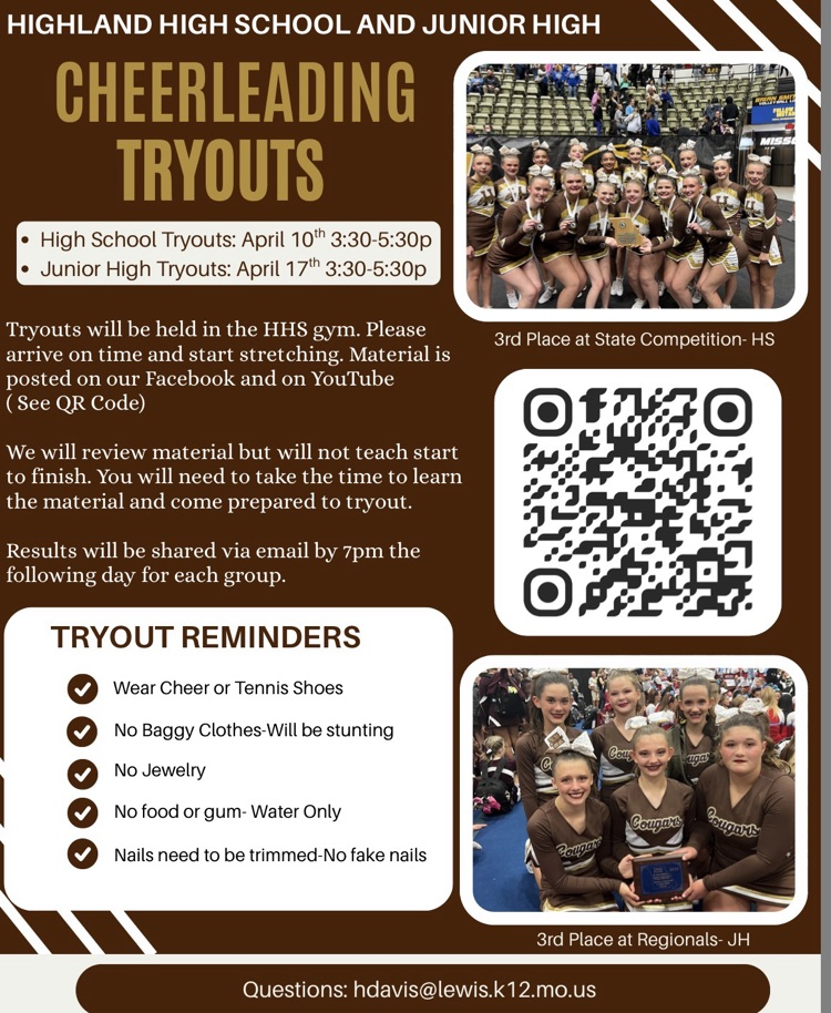 tryouts