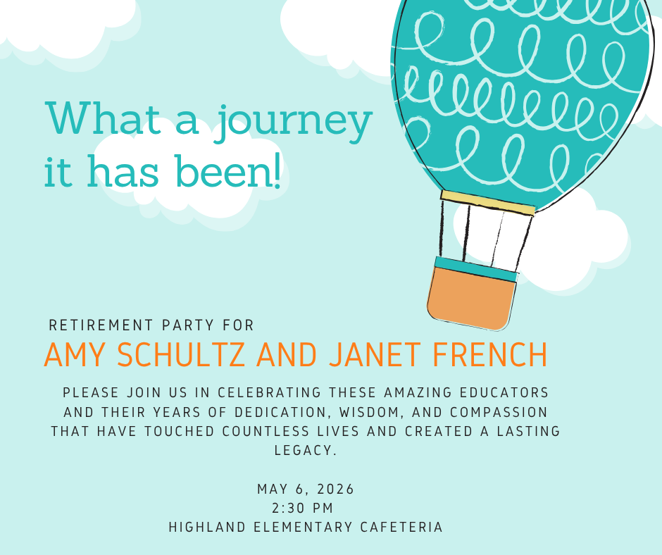 Amy Schultz and Janey French Retirement Announcement