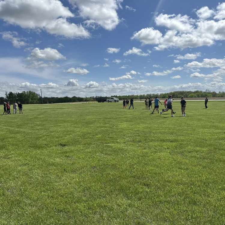Jr high kickball game