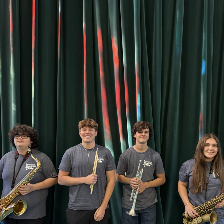 Highland Jazz students selected.