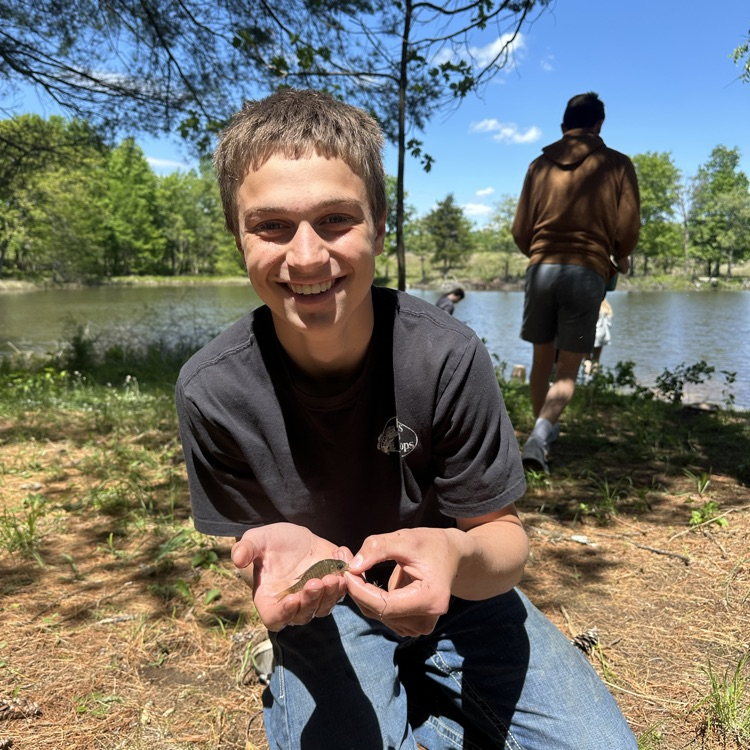 7th grade students at Prairie Fork Conservation Area