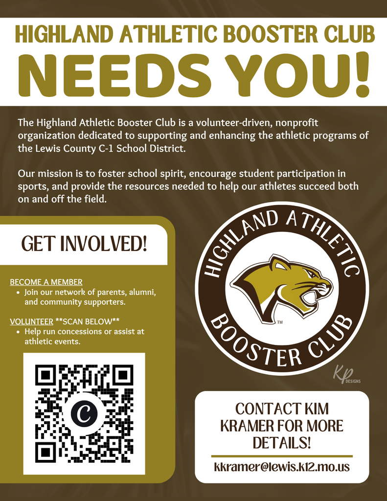 Boosters need YOU flyer