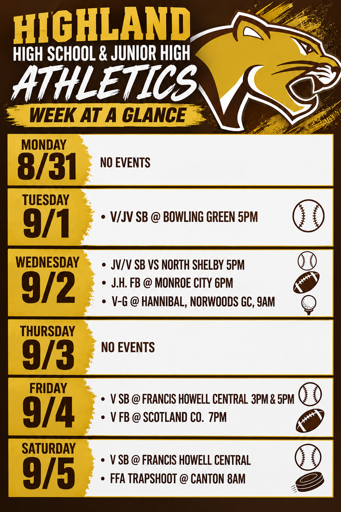 Week at a Glance