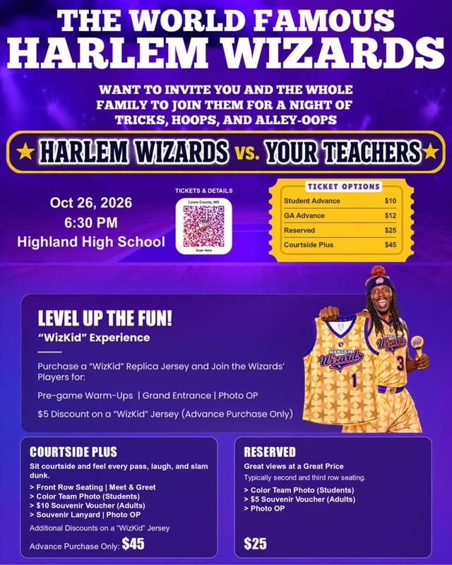 Harlem wizards coming to Lewis County
