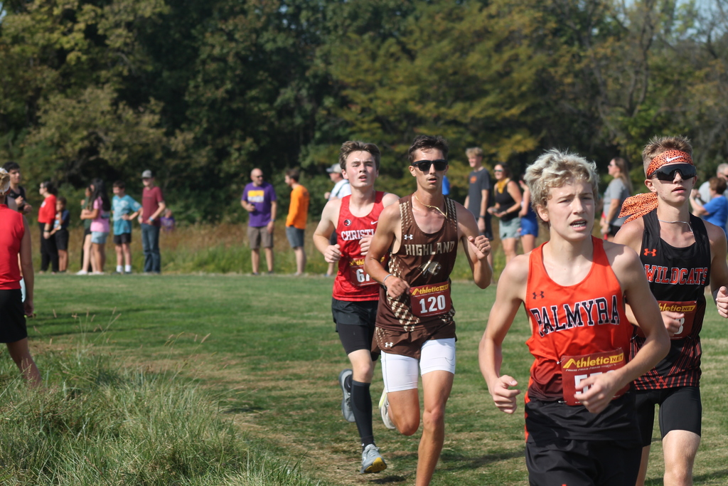 Tyler Seals (3rd for the Cougars - 109th out 233 - 20:33.6) running a new PR on the Gans Creek Course!