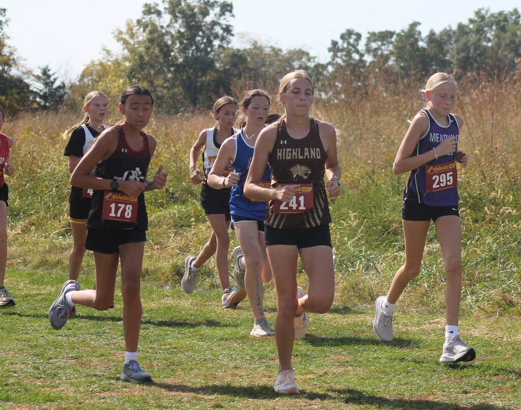 Natalie Wilson nearing the finish and on her way to a 28th place finish!