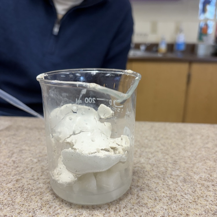students conducting making a cave lab