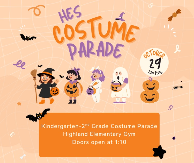 HES Costume Parade Information 