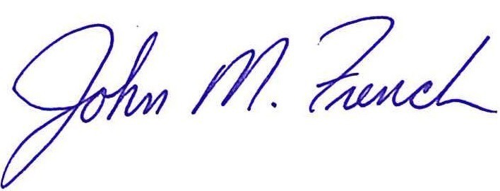 John French Signature
