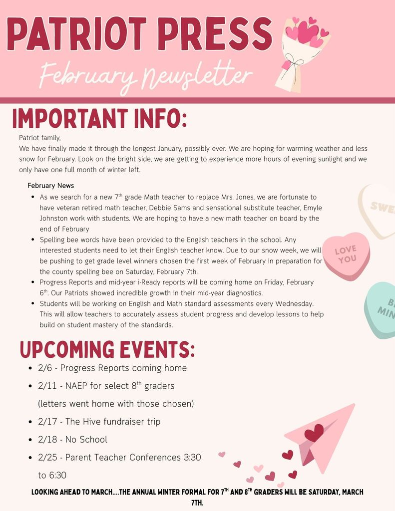 February Newsletter