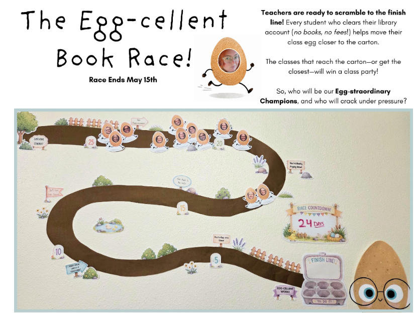The Egg-cellent Book Race 2026