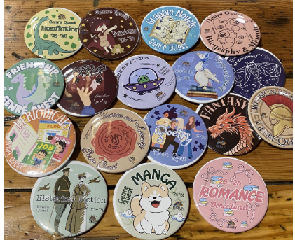 2025/26 Genre Quest Buttons