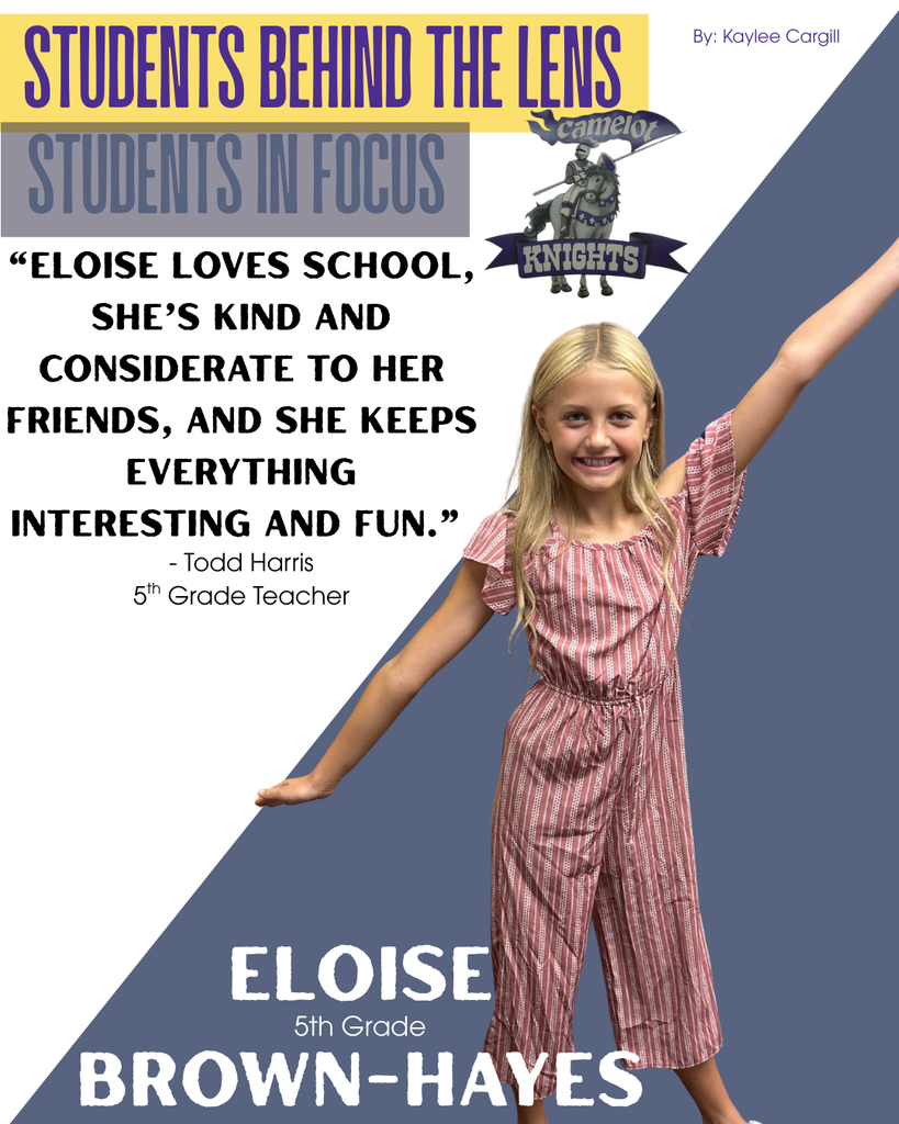 Eloise Brown-Hayes is a blonde girl wearing a pink striped jumpsuit