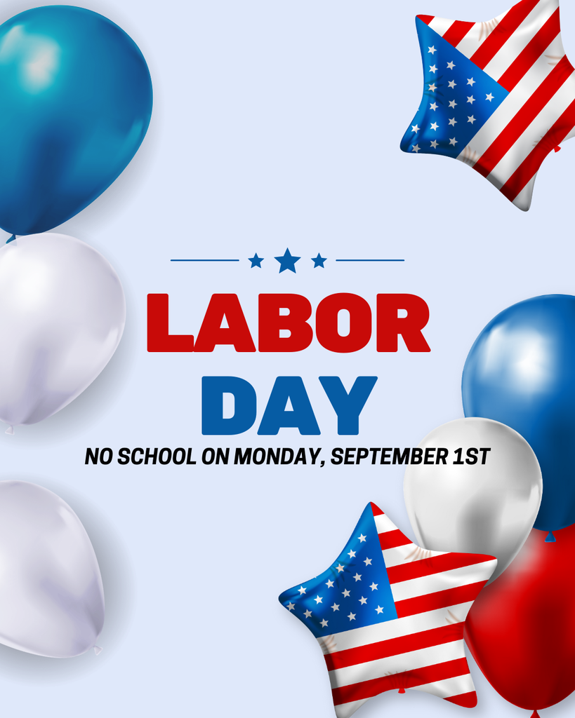 no school on Labor Day
