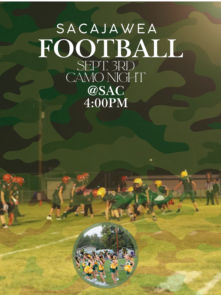 SMS football game flyer