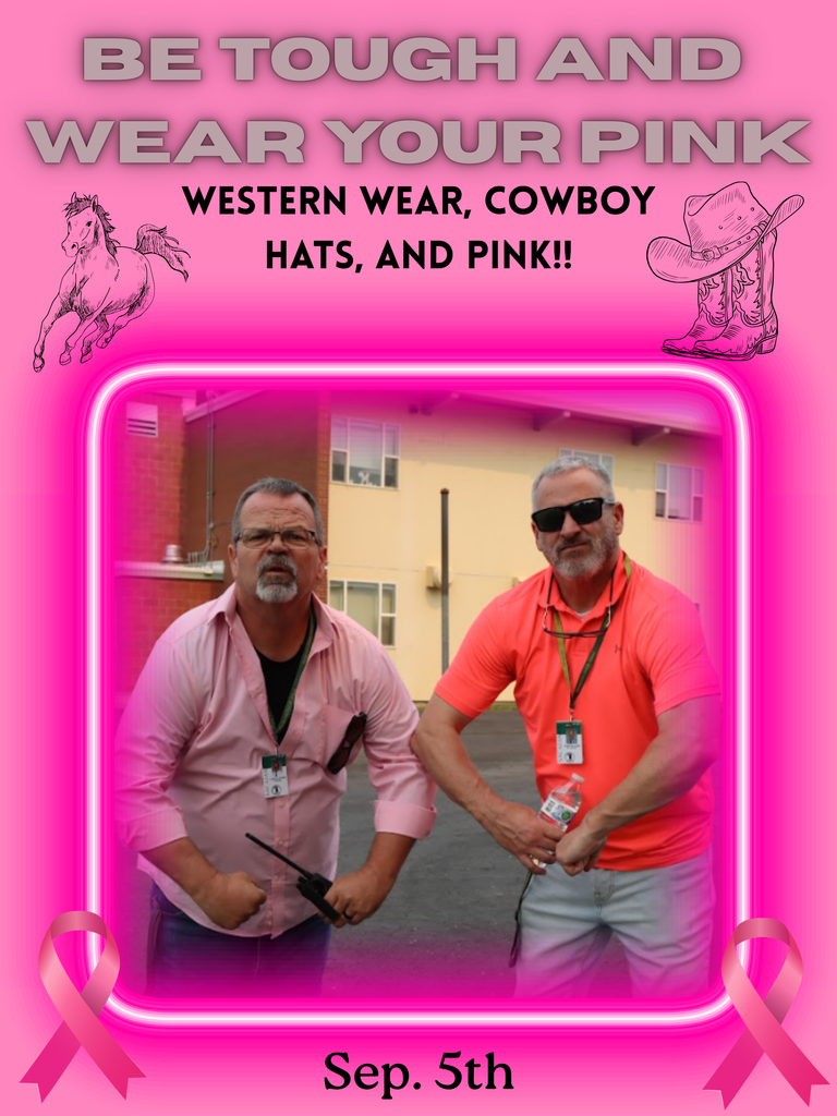 tough enough to wear pink flyer