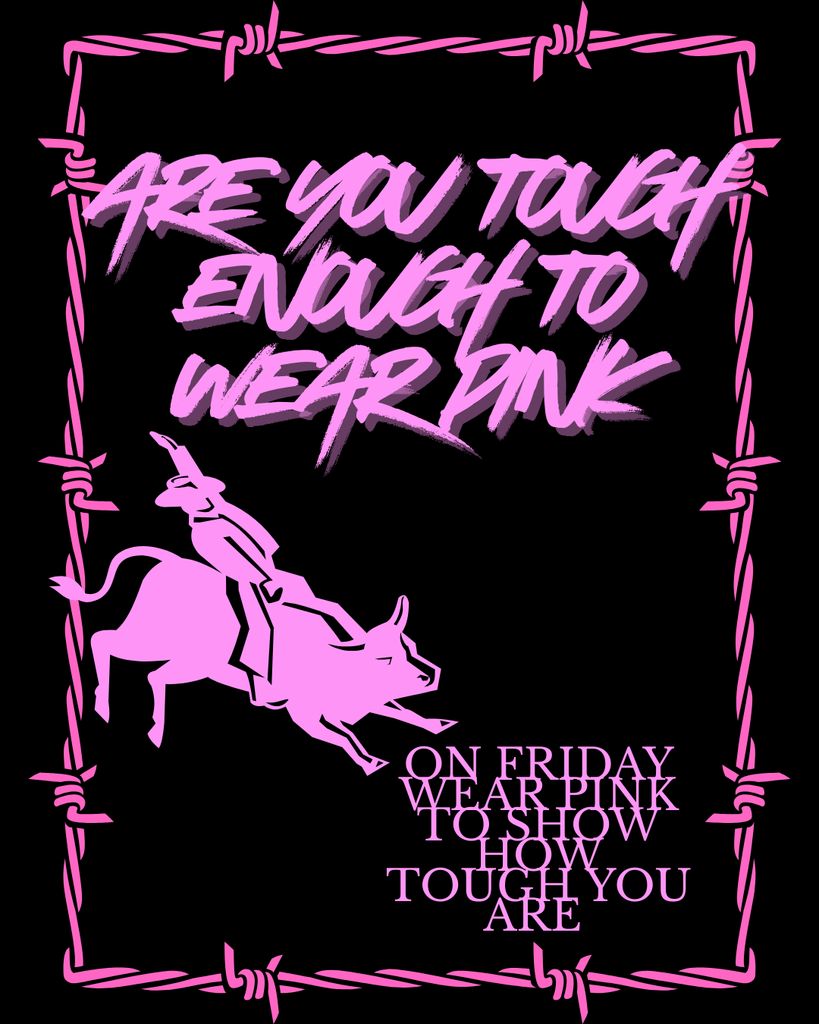 tough enough to wear pink flyer