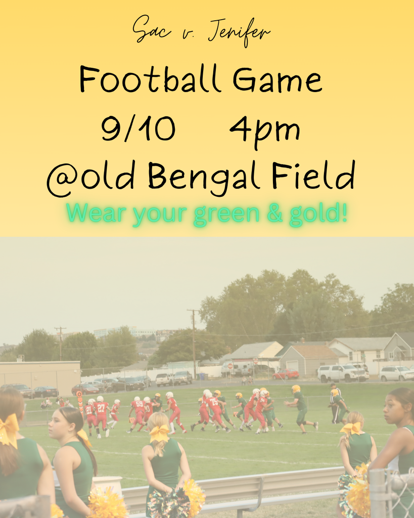 football game flyer