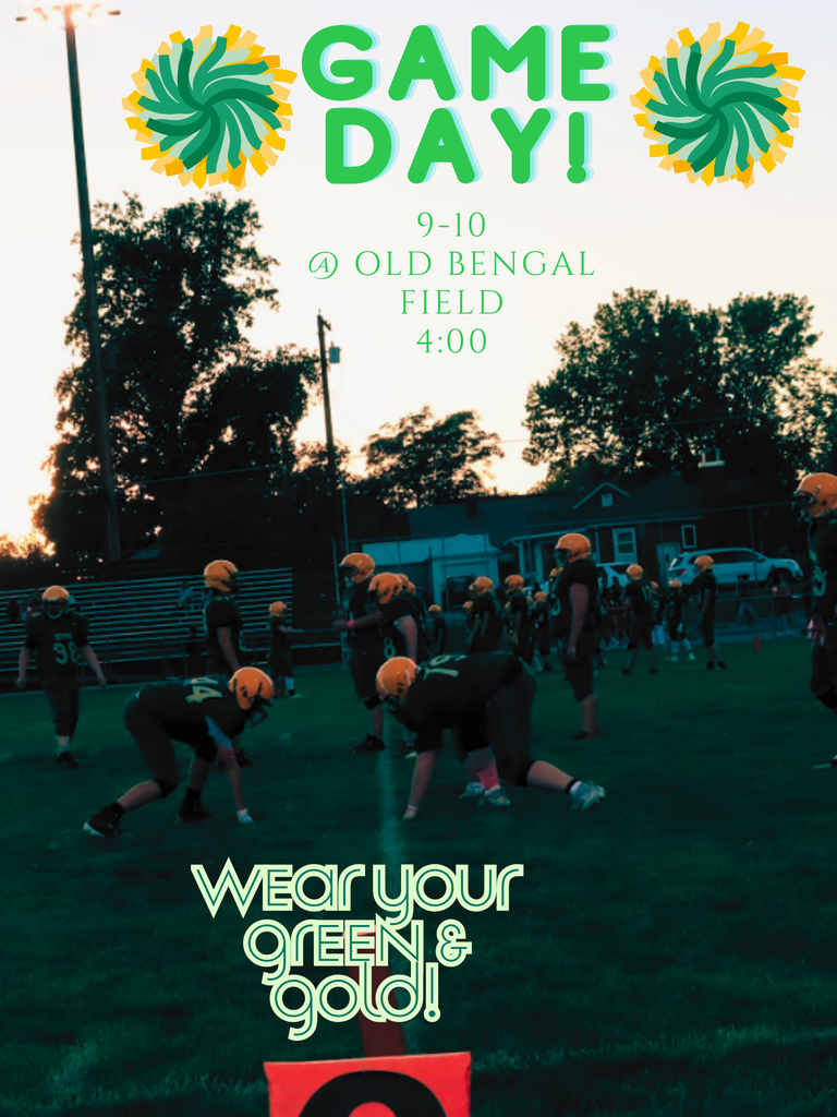 football game flyer