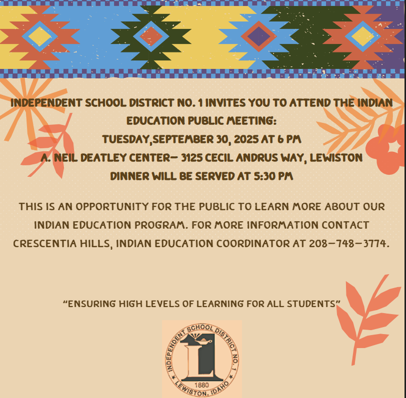 Indian Education Public Meeting