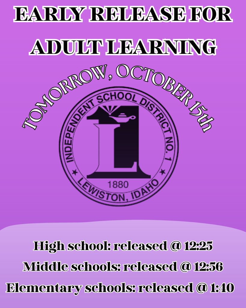 EARLY RELEASE schedule