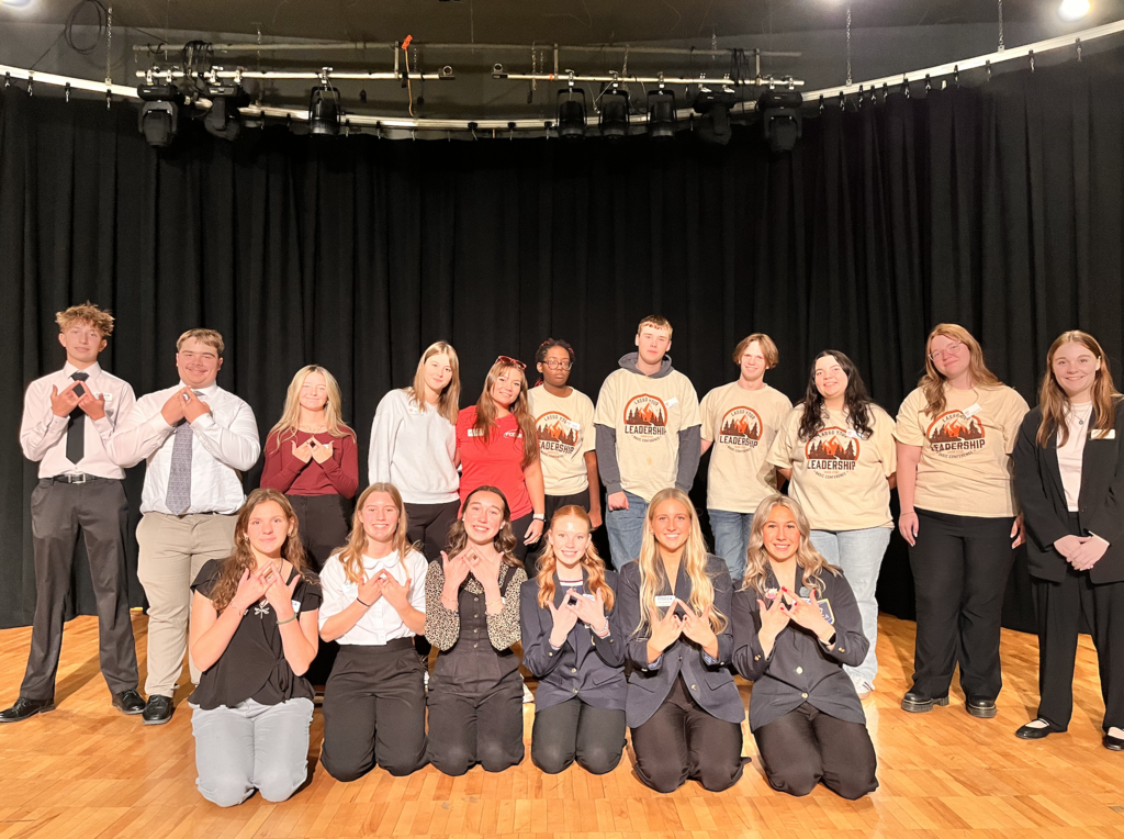 students at BASIC leadership training